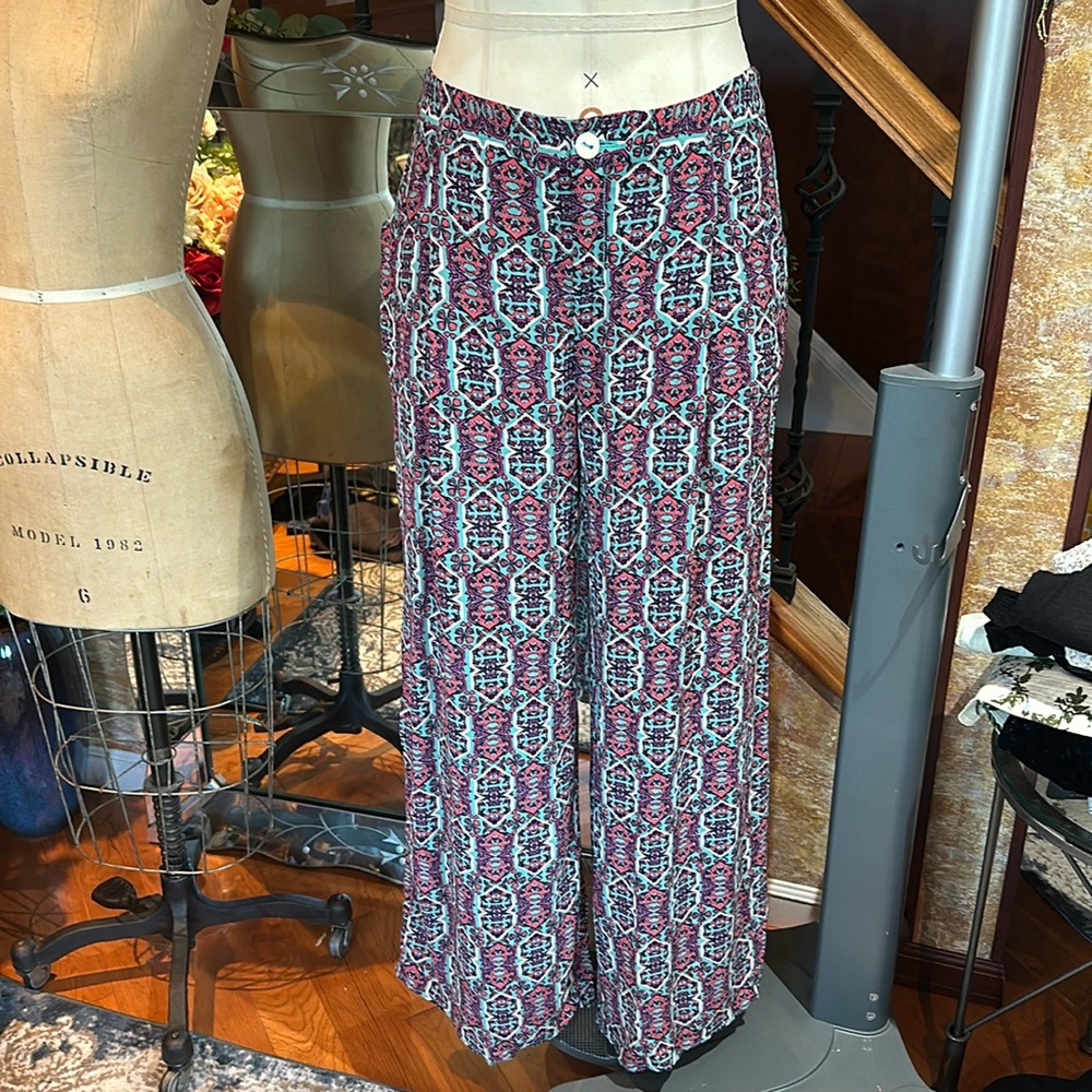 Anthro Printed Pants